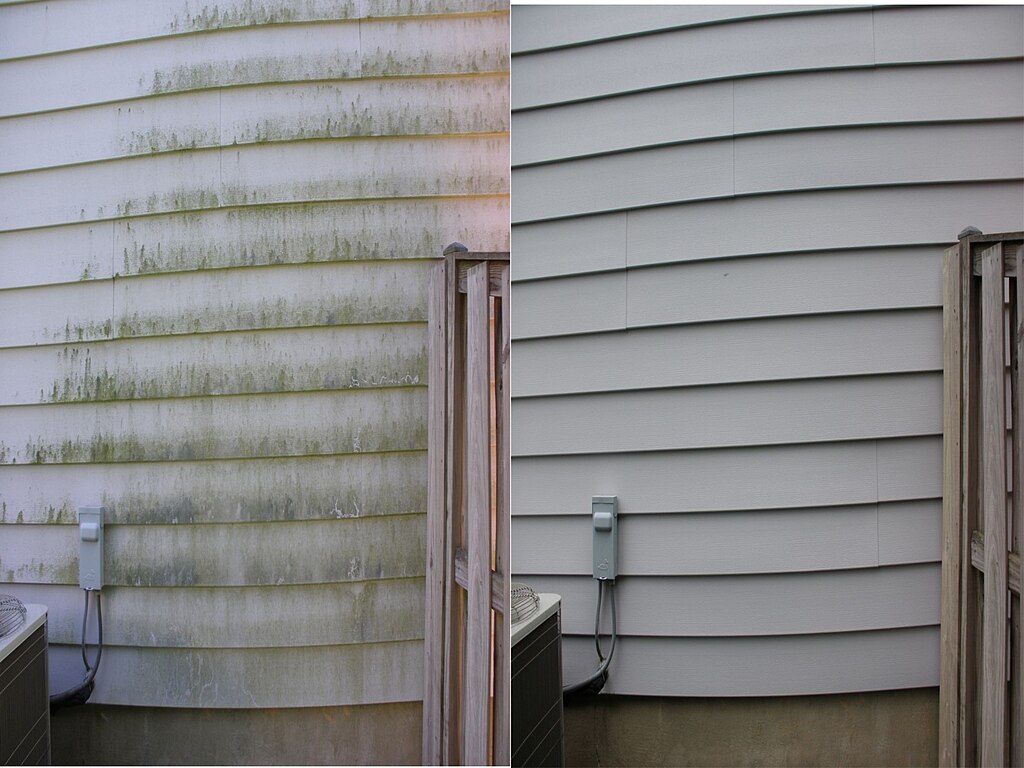 Used under cc4.0 https://commons.wikimedia.org/wiki/File:Before_and_after_low_pressure_cleaning.jpg